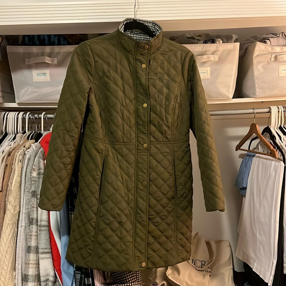 Talbots quilted jacket